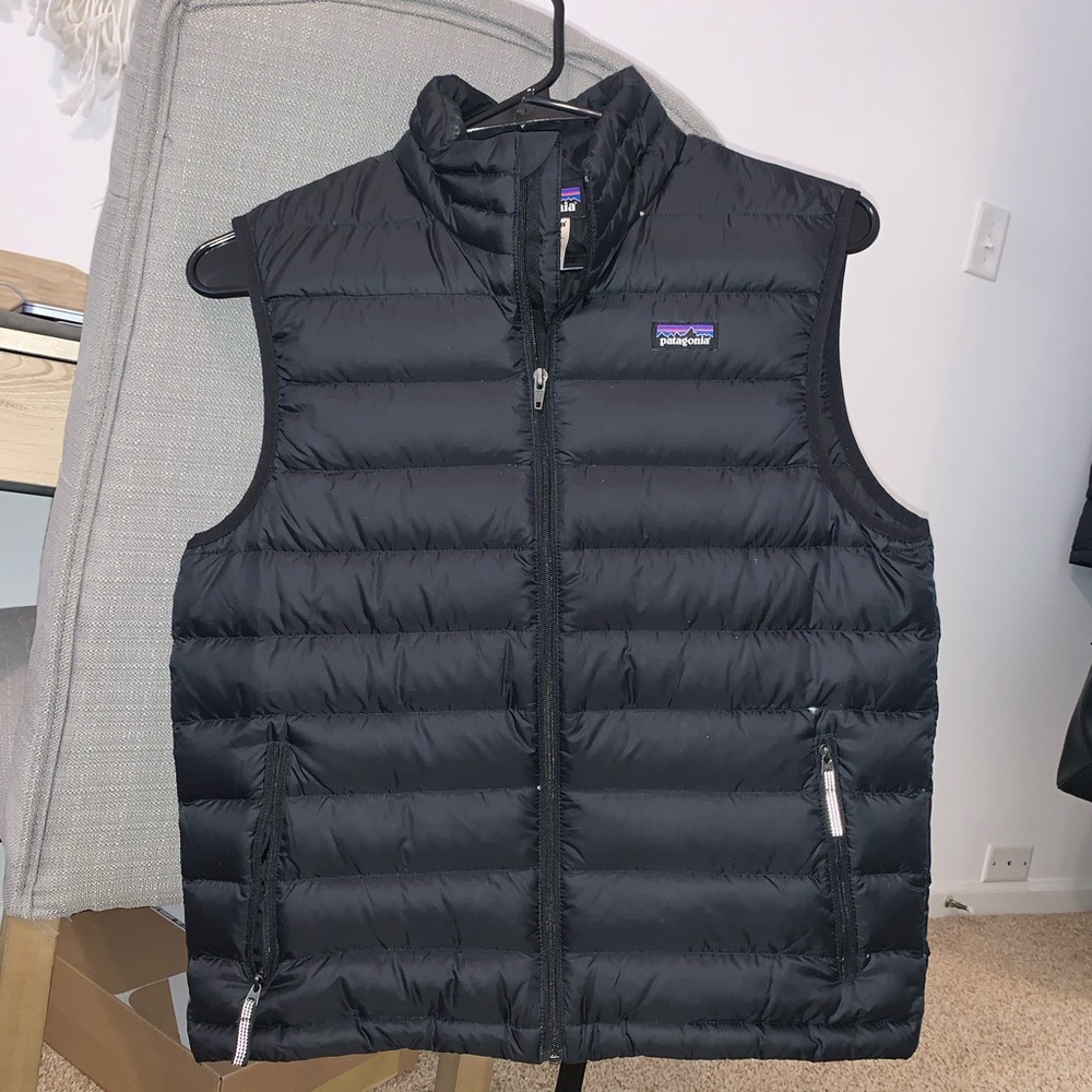 Black Patagonia Boys Vest